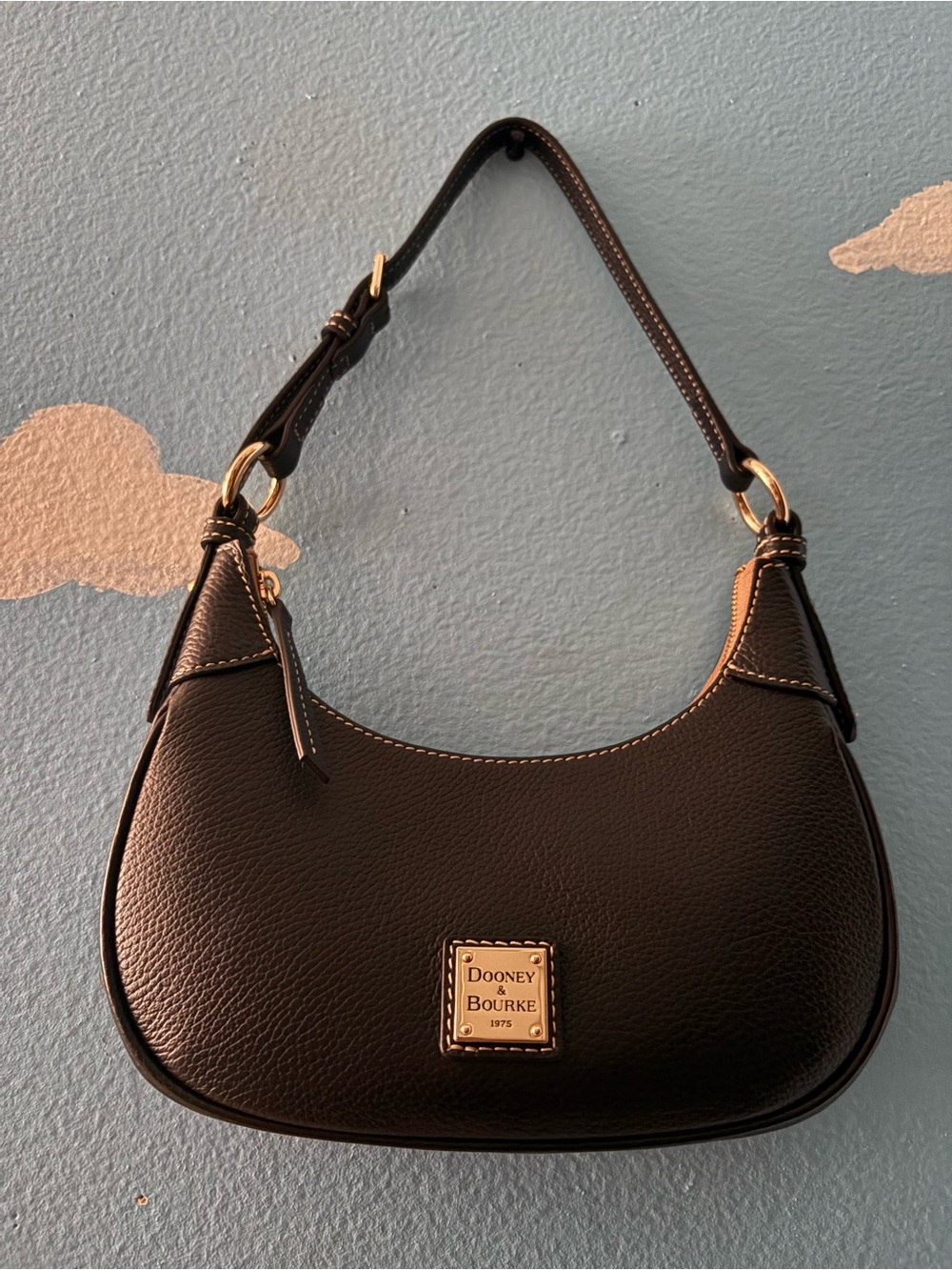 NWT - Dooney & Bourke Lucca Leather Hobo Bag - Picture 3 of 16